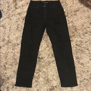 Aeropostale Black Mom Jeans